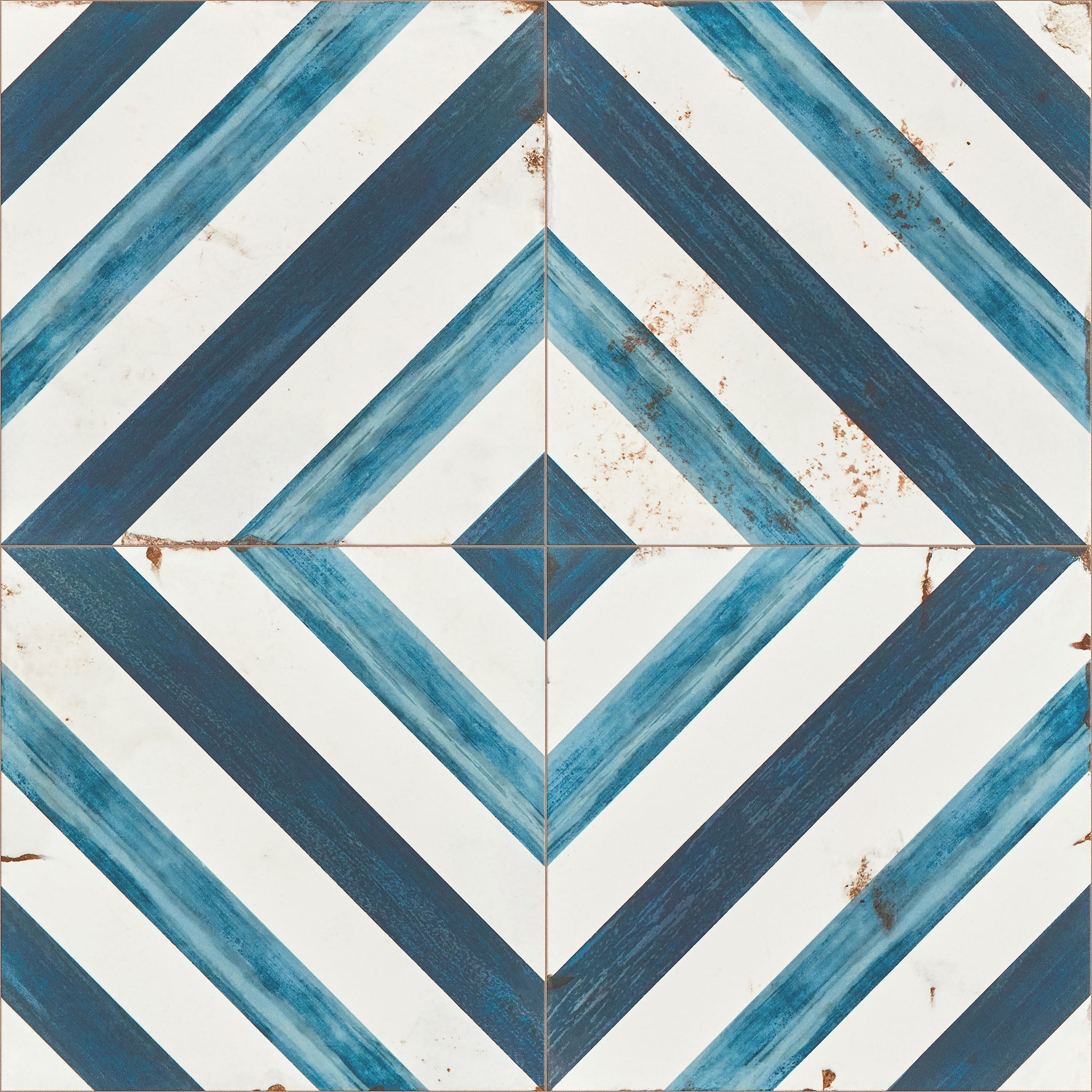 rhombus designed tile flooring from Katy Carpets in Katy, TX